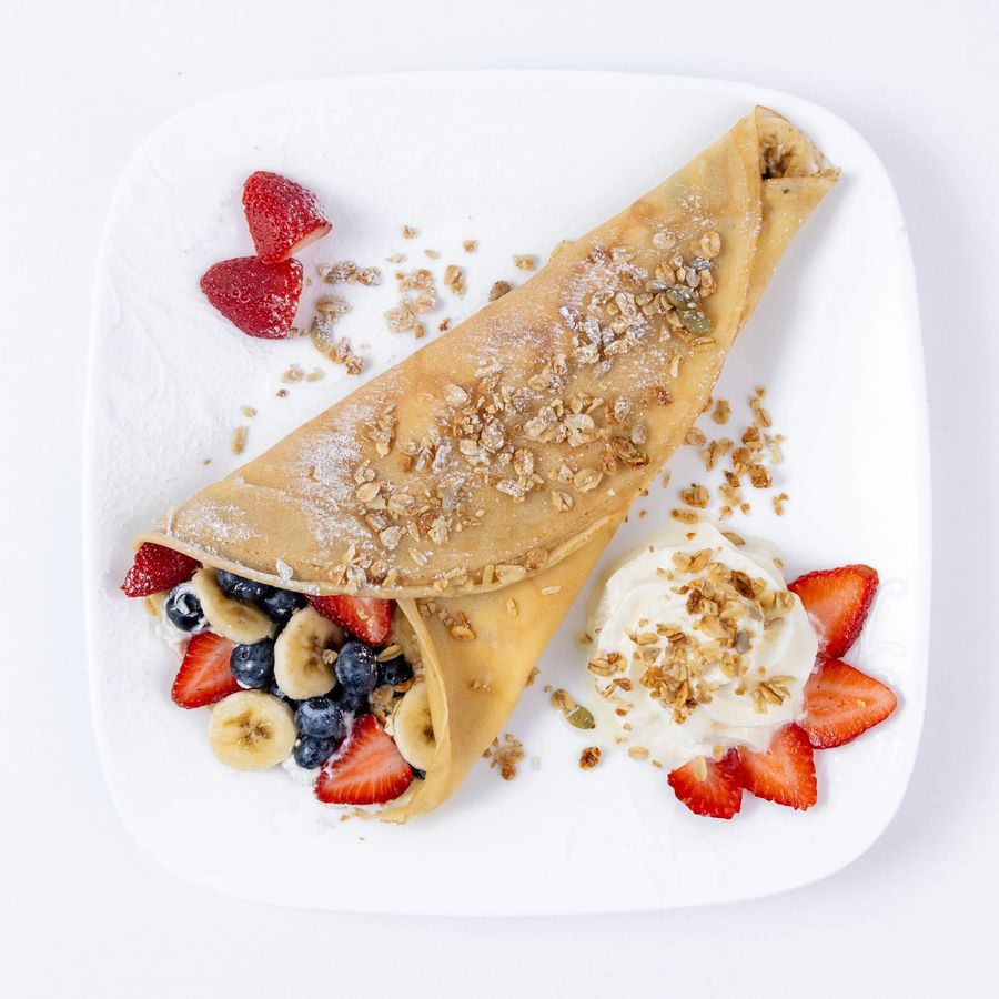 The Parfait crepe