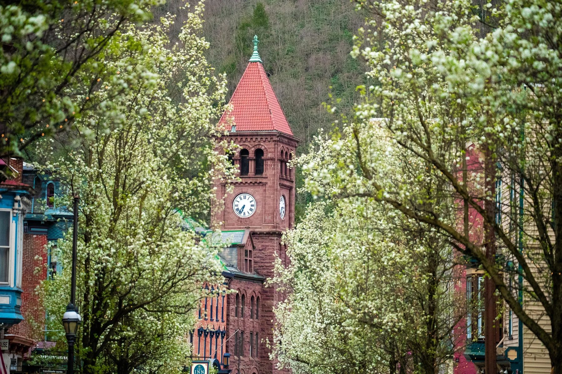 Historic downtown Jim Thorpe, Pennsylvania